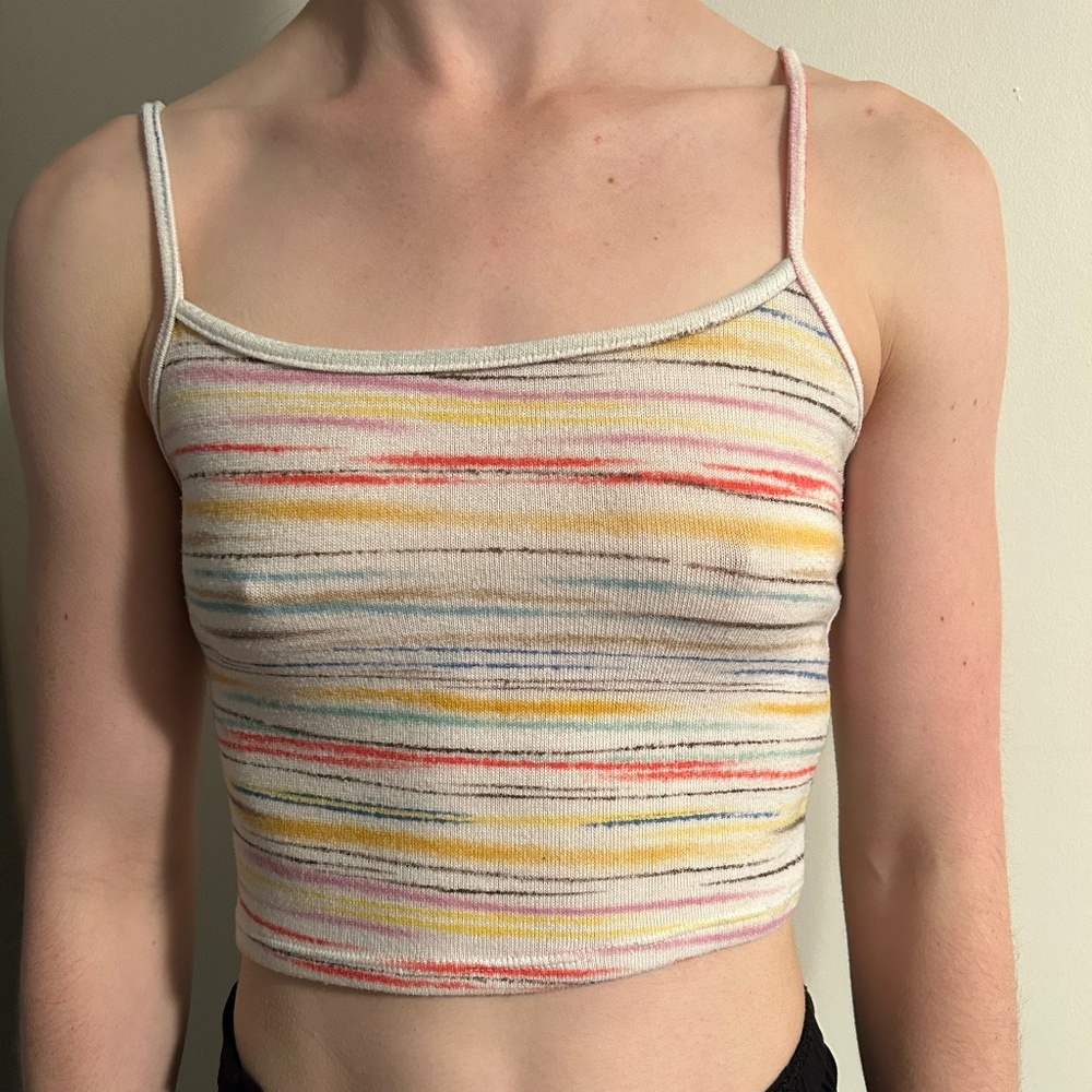 Forever 21 Tank Top, Multi- Color, Size Small